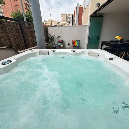 Terrace Private Jacuzzi - Centre Apartament