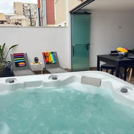 Terrace Private Jacuzzi - Centre Apartament Torremolinos