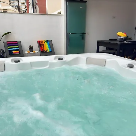 Terrace Private Jacuzzi - Centre Apartament *